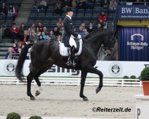 Anabel Balkenhol hier m. Diamonds Forever (in Stuttgart 2013)