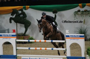 Felix Hassmann hier m. Horse Gym´s Balzaci (Kiel 2013)