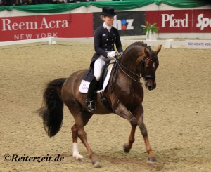 Helen Langehanenberg u. Damon Hill NRW (in Neumünster 2014)