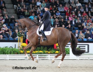 Nadine Capellmann u. Girasol (in Stuttgart 2013)